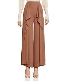 BCBGMAXAZRIA Jackee Ruffled Wide-Leg Pants  at Bloomingdales